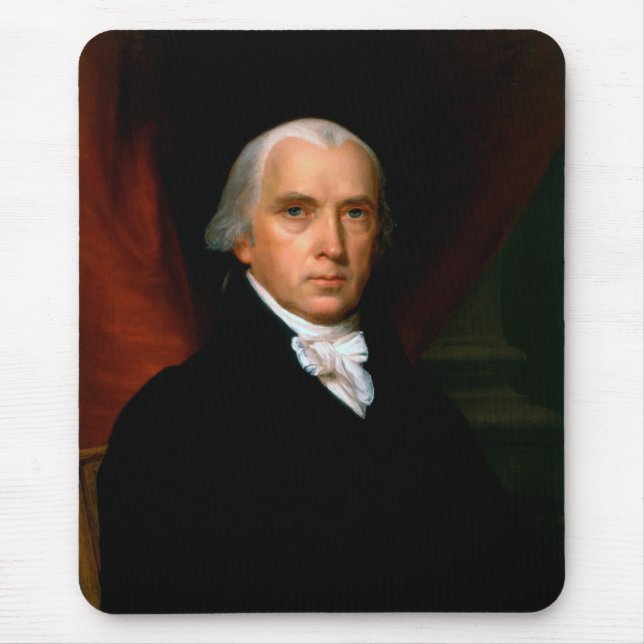 James Madison, 4:e ordförande: Colonial America Musmatta (Framsidan)
