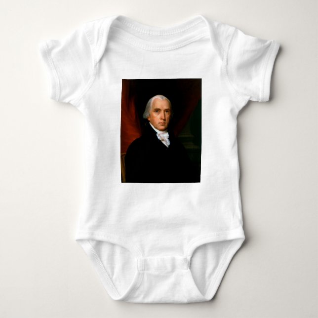 James Madison, 4:e ordförande: Colonial America T Shirt (Framsida)