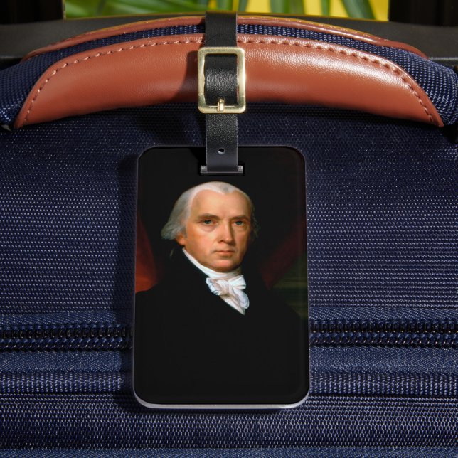 James Madison 4:e presidenten i USA Bagagebricka (Framsida Insitu 2)
