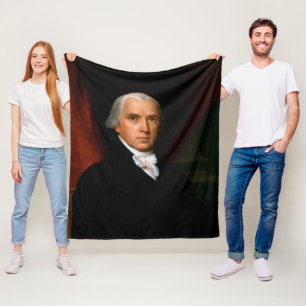 James Madison 4:e presidenten i USA Fleecefilt