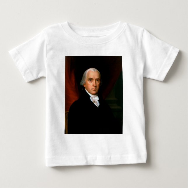 James Madison 4:e presidenten i USA T Shirt (Framsida)