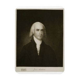 James Madison 4th president av Förenta staterna Magnet