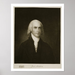 James Madison 4th president av Förenta staterna Poster