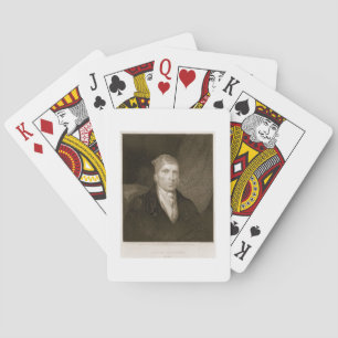 James Madison åldras 82, graverad av Thomas B. Wel Kortlek