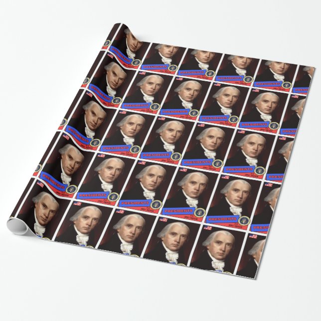 James Madison Basebollkort Presentpapper (Utrullad)
