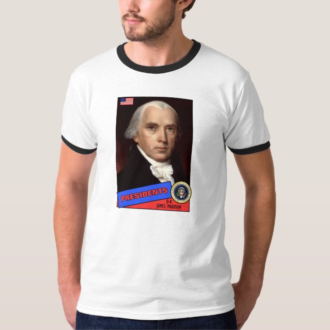 James Madison Basebollkort Tee (Framsida)