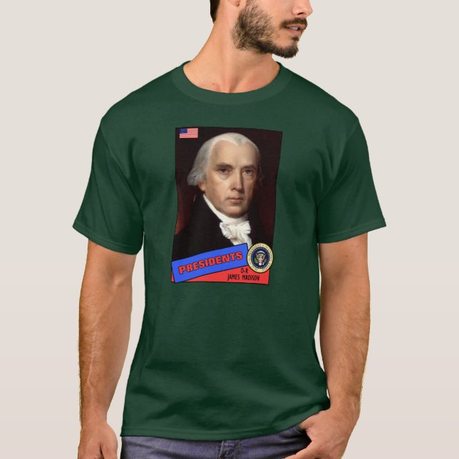 James Madison Basebollkort Tee (Framsida)