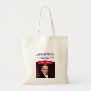 James Madison Budget Tote Tygkasse