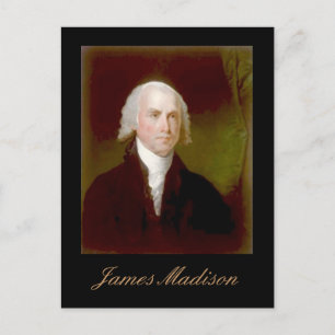 James Madison-citattecken Postcard Vykort