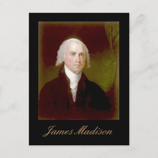 James Madison-citattecken Postcard Vykort