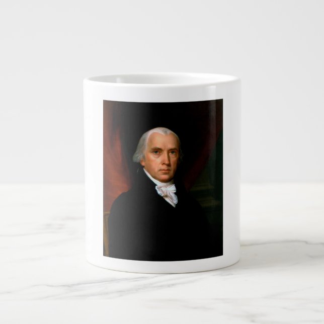 James Madison den 4:e presidenten: Kolonialamerika Jumbo Mugg (Framsidan)