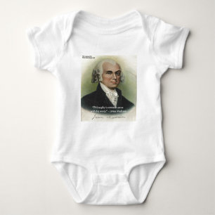 James Madison "Filosofi/Sunt Förnuft" Citat Tröja