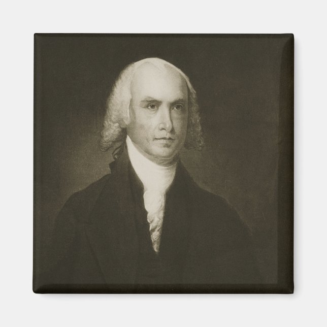 James Madison, FN:s fjärde president i Stater Magnet (Framsidan)