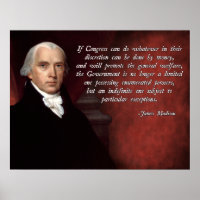 James Madison General Welfare Quote