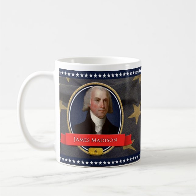 James Madison historisk mugg (Vänster)