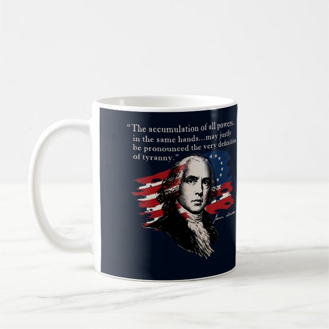 James Madison Kaffemugg (Vänster)