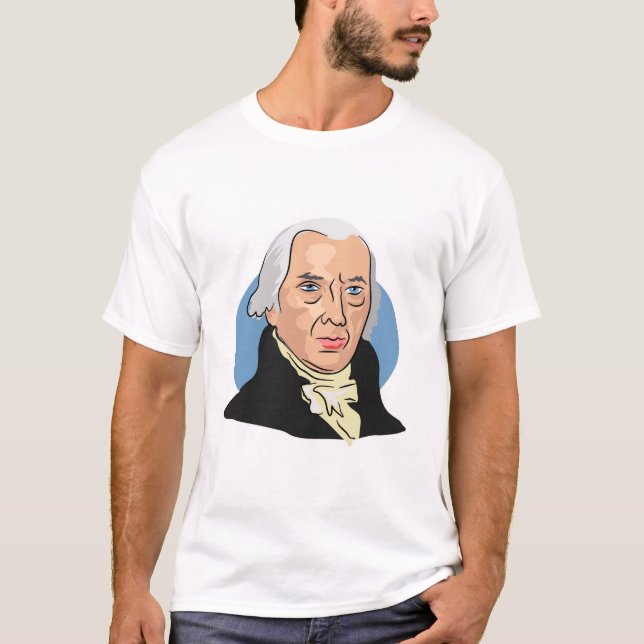 James Madison Tee Shirt (Framsida)