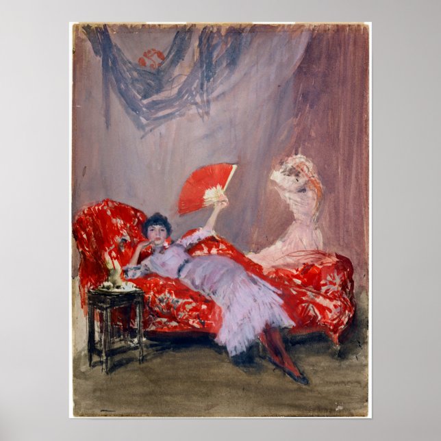 James McNeil Whistler Milly Finch Poster (Framsidan)