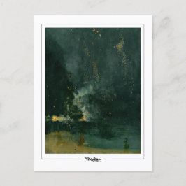 James McNeill Whistler #206-2 - Fine Art Postca... Vykort