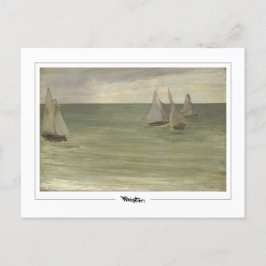 James McNeill Whistler #221-2 - Fine Art Postca... Vykort