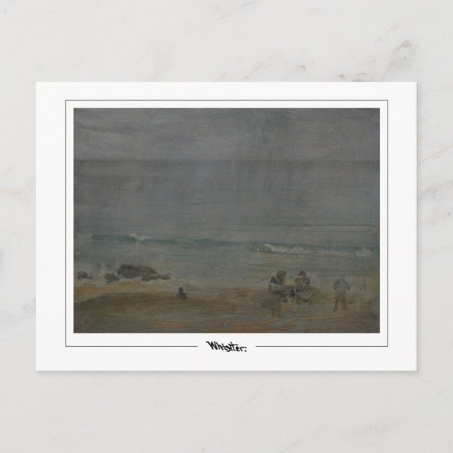 James McNeill Whistler #237-2 - Fine Art Postca... Vykort (Framsida)