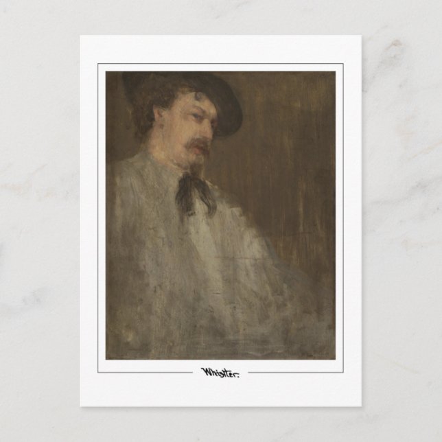 James McNeill Whistler #244-2 - Fine Art Postca... Vykort (Framsida)