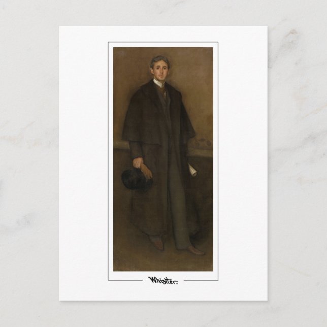 James McNeill Whistler #311-2 - Fine Art Postca.. Vykort (Framsida)