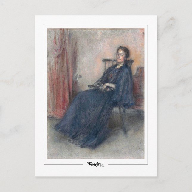 James McNeill Whistler #327-2 - Fine Art Postca... Vykort (Framsida)