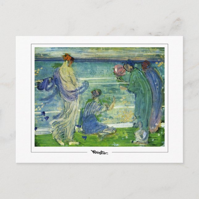 James McNeill Whistler #409 - Finkonst Postkort Vykort (Framsida)