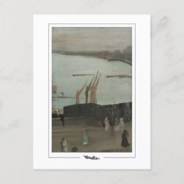 James McNeill Whistler #441-2 - Fine Art Postca... Vykort