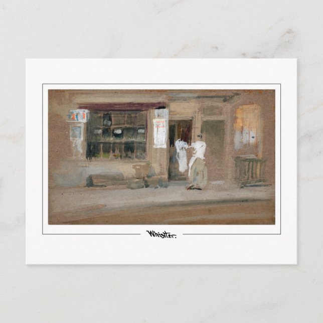 James McNeill Whistler #79-2 - Finkonst Postkort Vykort (Framsida)