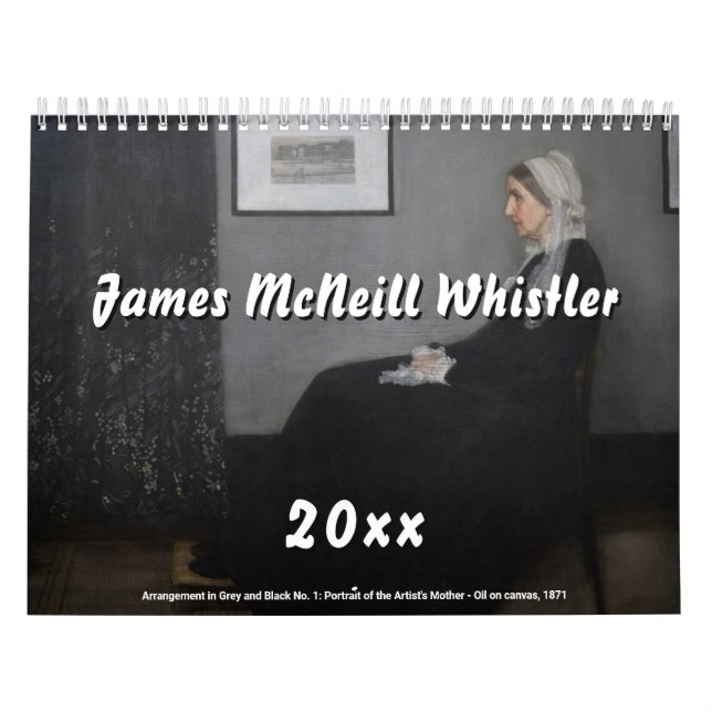 James McNeill Whistler Kalender (Omslag)