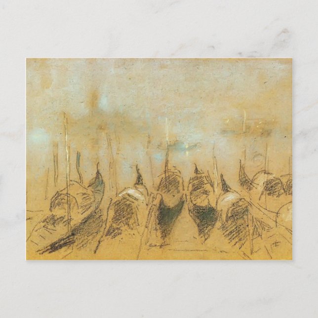 James McNeill Whistler: Nocturne, San Giorgio Vykort (Framsida)