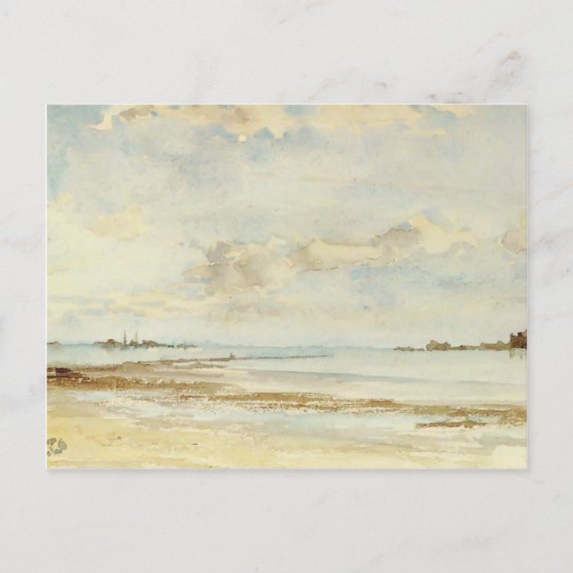 James McNeill Whistler: Notering i Blue and Opal Vykort (Framsida)