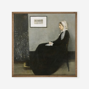 James McNeill Whistler Porträtt Whistlers Mor Poster