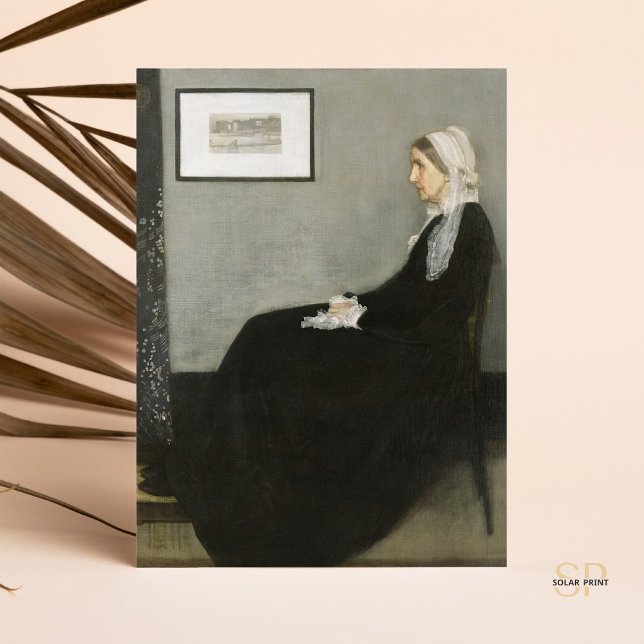 James McNeill Whistler Porträtt Whistlers Mor Vykort (Skapare uppladdad)