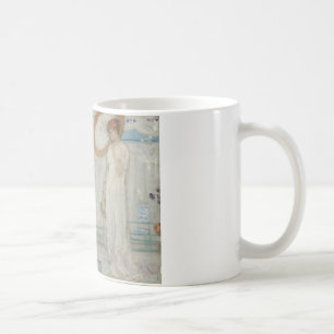 James McNeill Whistler - Vita symfonin Kaffemugg