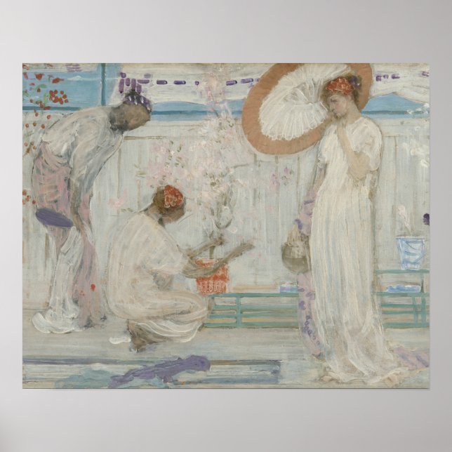 James McNeill Whistler - Vita symfonin Poster (Framsidan)