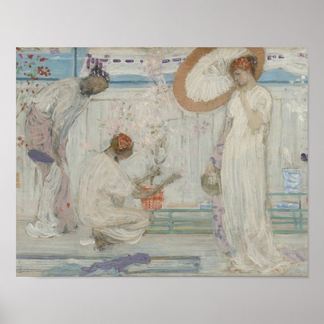 James McNeill Whistler - Vita symfonin Poster (Framsidan)