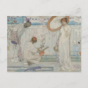 James McNeill Whistler - Vita symfonin Vykort