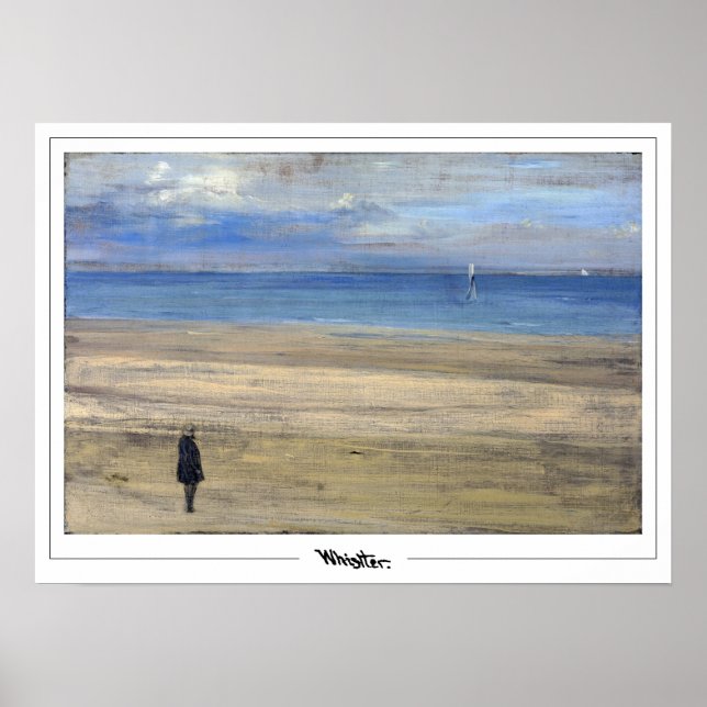 James McNeill Whistler Zedign Art Poster #15-2 (Framsidan)