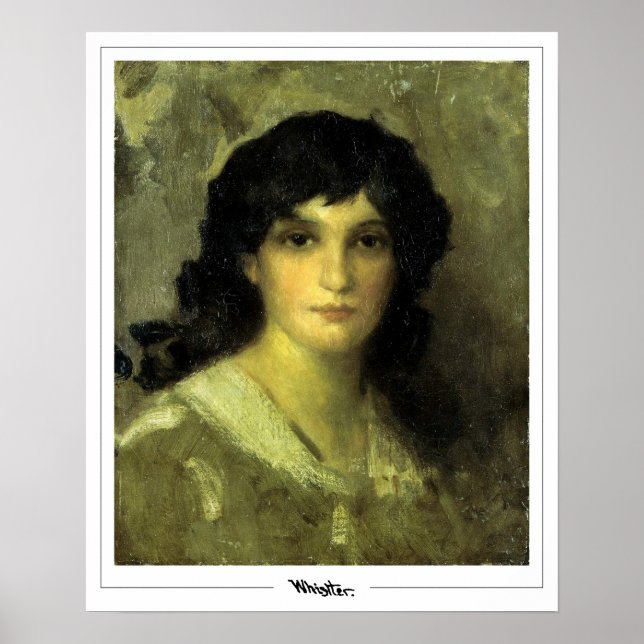 James McNeill Whistler Zedign Art Poster #231 (Framsidan)