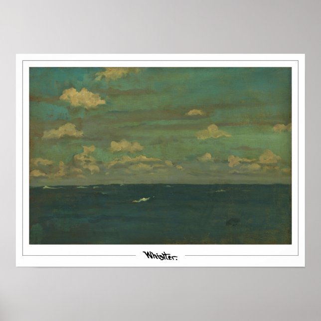 James McNeill Whistler Zedign Art Poster #256-2 (Framsidan)