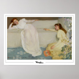 James McNeill Whistler Zedign Art Poster #262-2