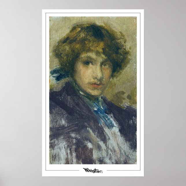 James McNeill Whistler Zedign Art Poster #28-2 (Framsidan)
