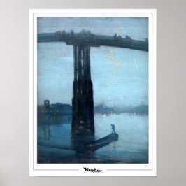 James McNeill Whistler Zedign Art Poster #416-2
