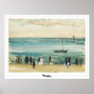 James McNeill Whistler Zedign konstaffisch #10-2 Poster