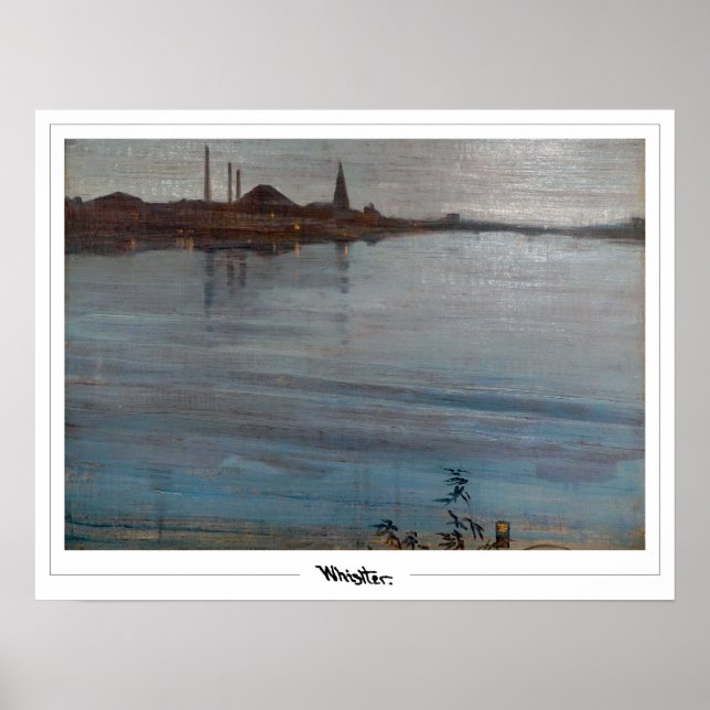 James McNeill Whistler Zedign Konstaffisch #267 Poster (Framsidan)