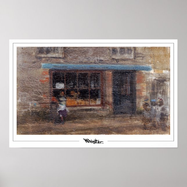 James McNeill Whistler Zedign Konstaffisch #403 Poster (Framsidan)