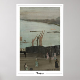 James McNeill Whistler Zedign konstaffisch #441-2 Poster